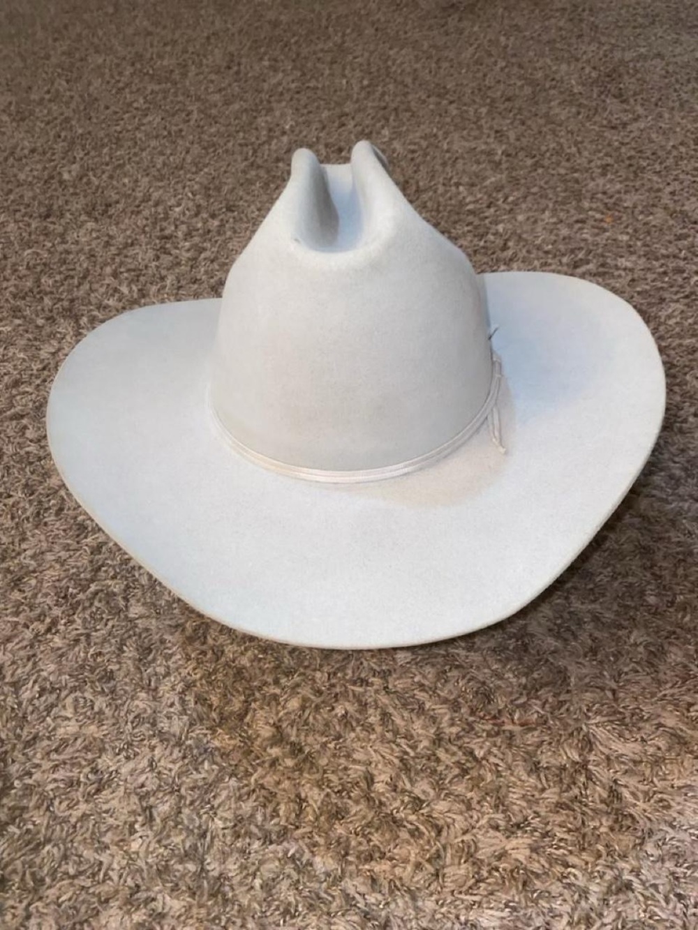 Vintage Robert’s hat shop Made in Abilene Tx 7x Beaver Cowboy hat size 7 3/8